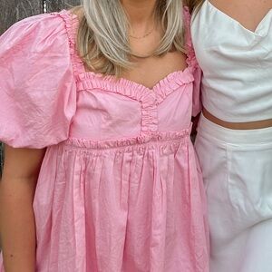 Pink Bubble Dress